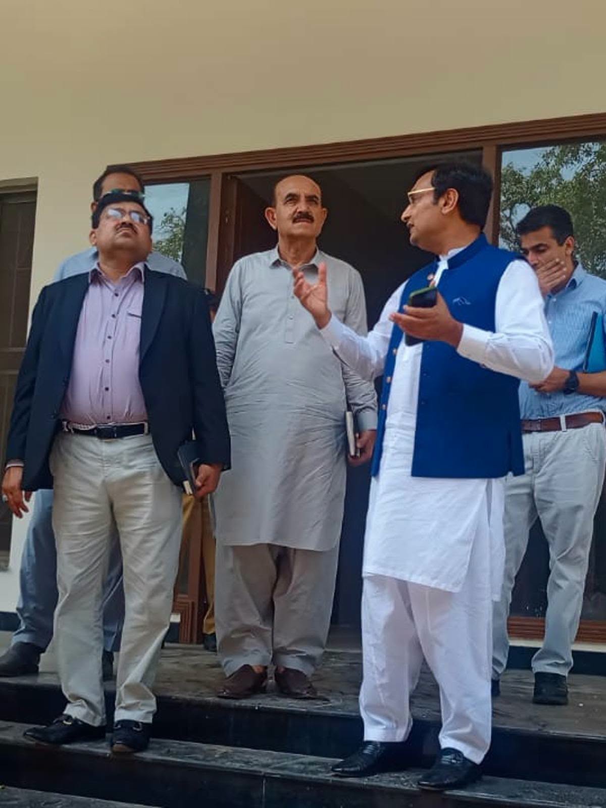 Chairman Abbas Haider Gondal Conducts Detailed Inspection of the Newly Constructed Board Building
