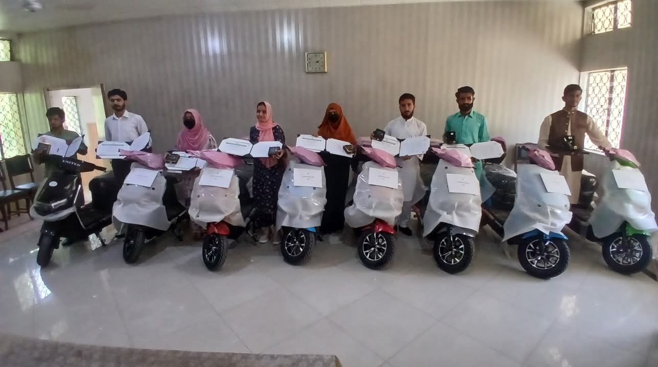 High Achievers Electric Bike Distribution Ceremony Event 2025